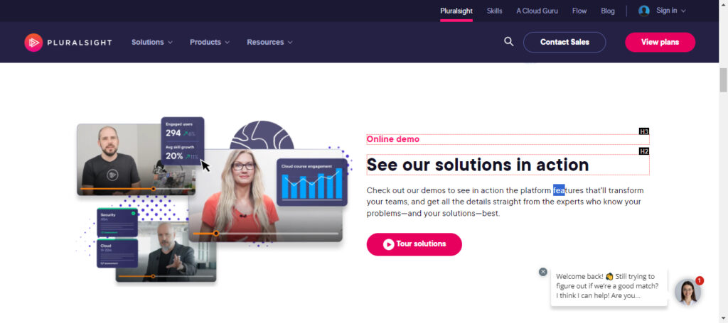 Key Features of Pluralsight