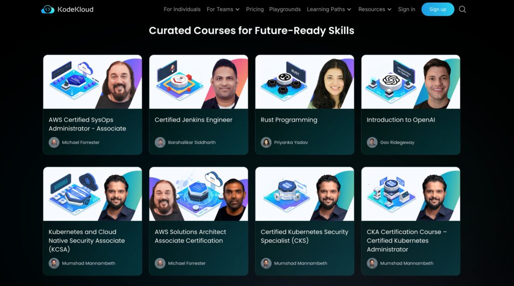 Curated Courses for Future-Ready Skills